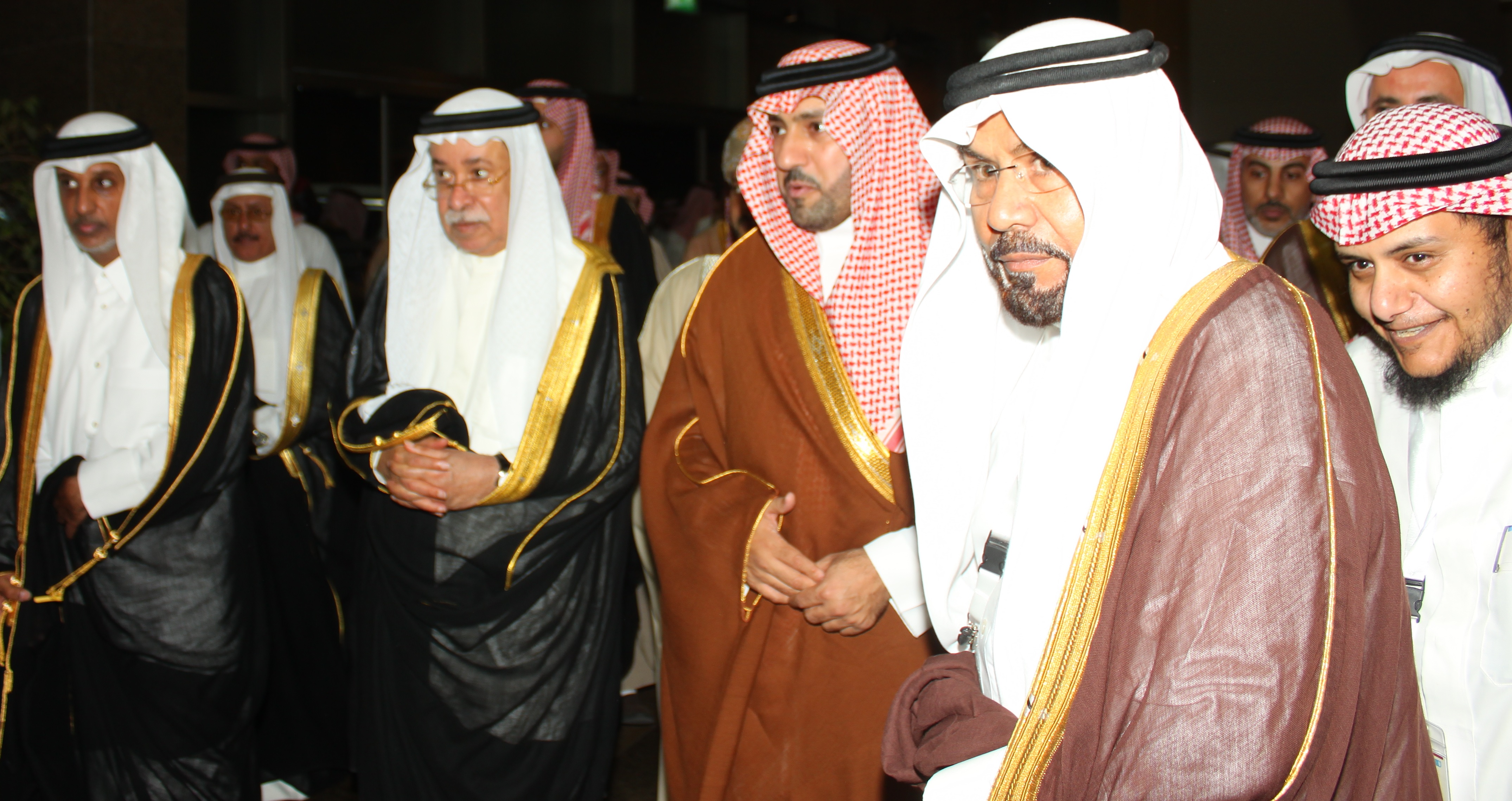 لمحات من تاريخ وحضارة الجزيرة... - استقبال المشرف العام والمدير...